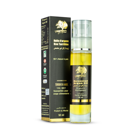 Huile d’Argane Non Torrifiée – 50 ml